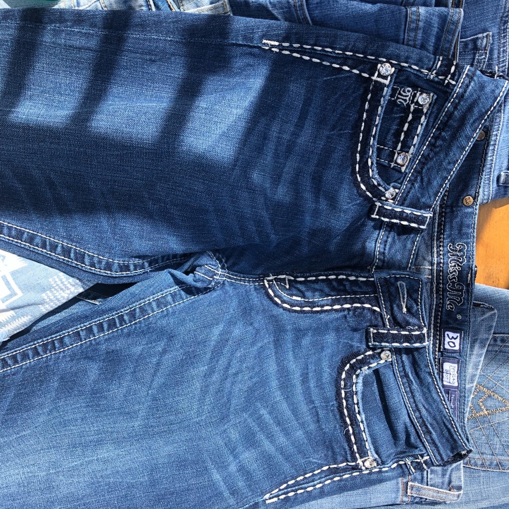 Miss Me bootcut jeans size 30, excellent condition